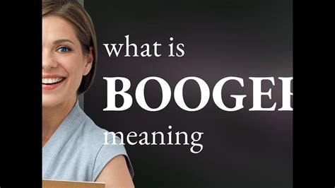 booger in spanish|booger meaning.